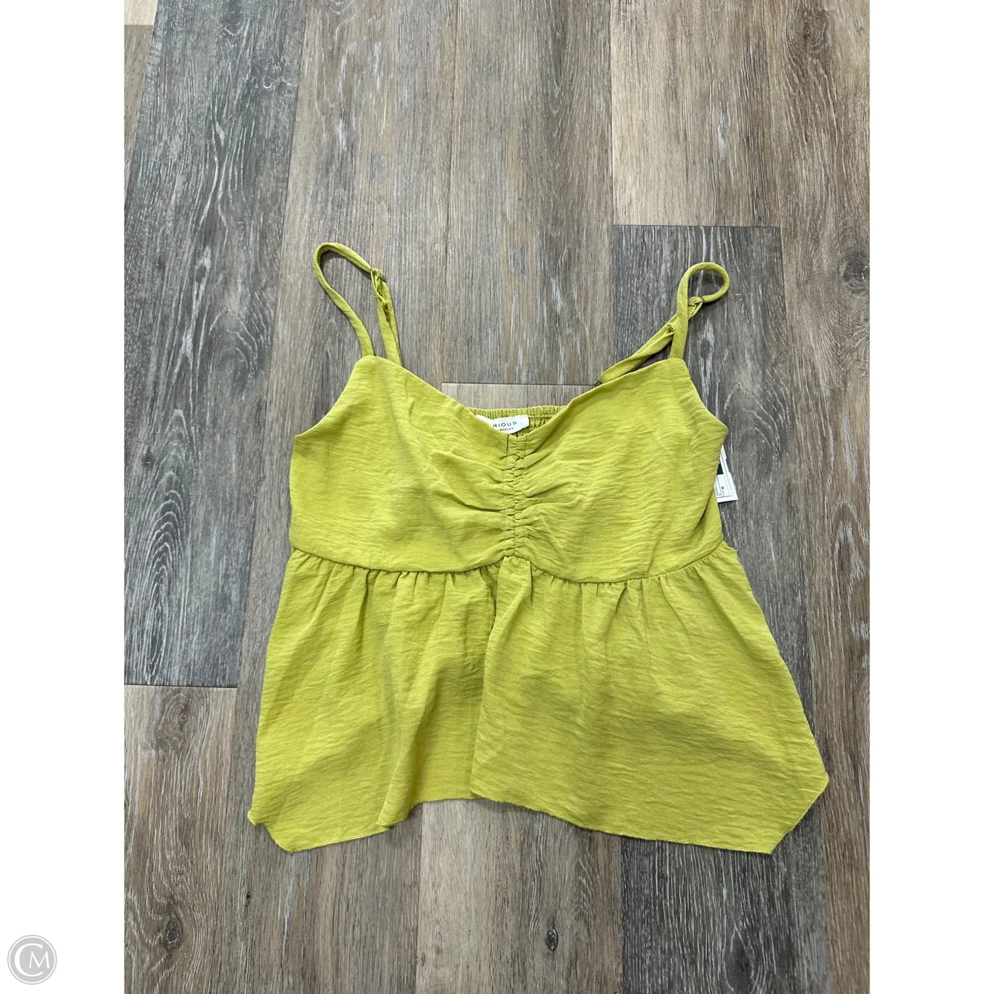 Tank Top By Kirious In Green, Size: M