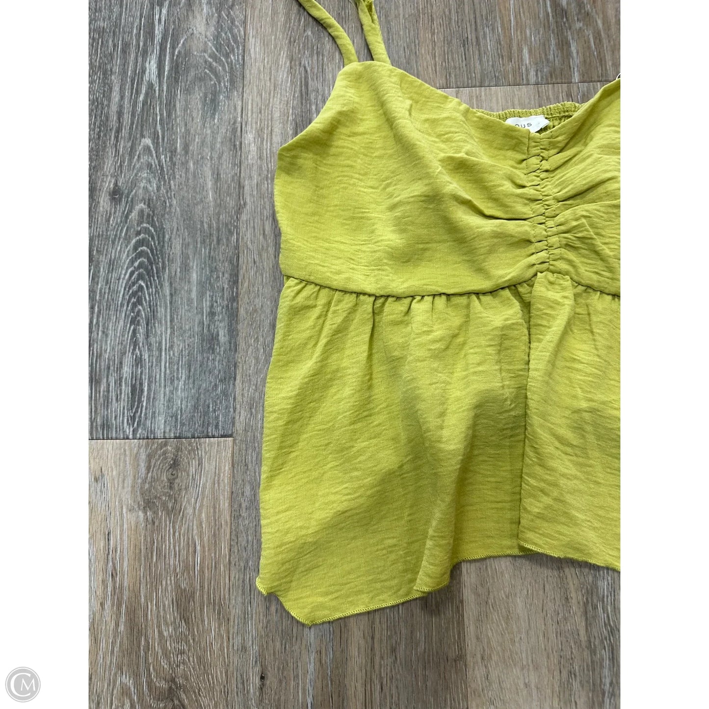 Tank Top By Kirious In Green, Size: M