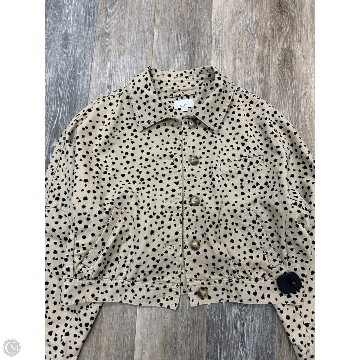 Jacket Other By Loft In Animal Print, Size: M