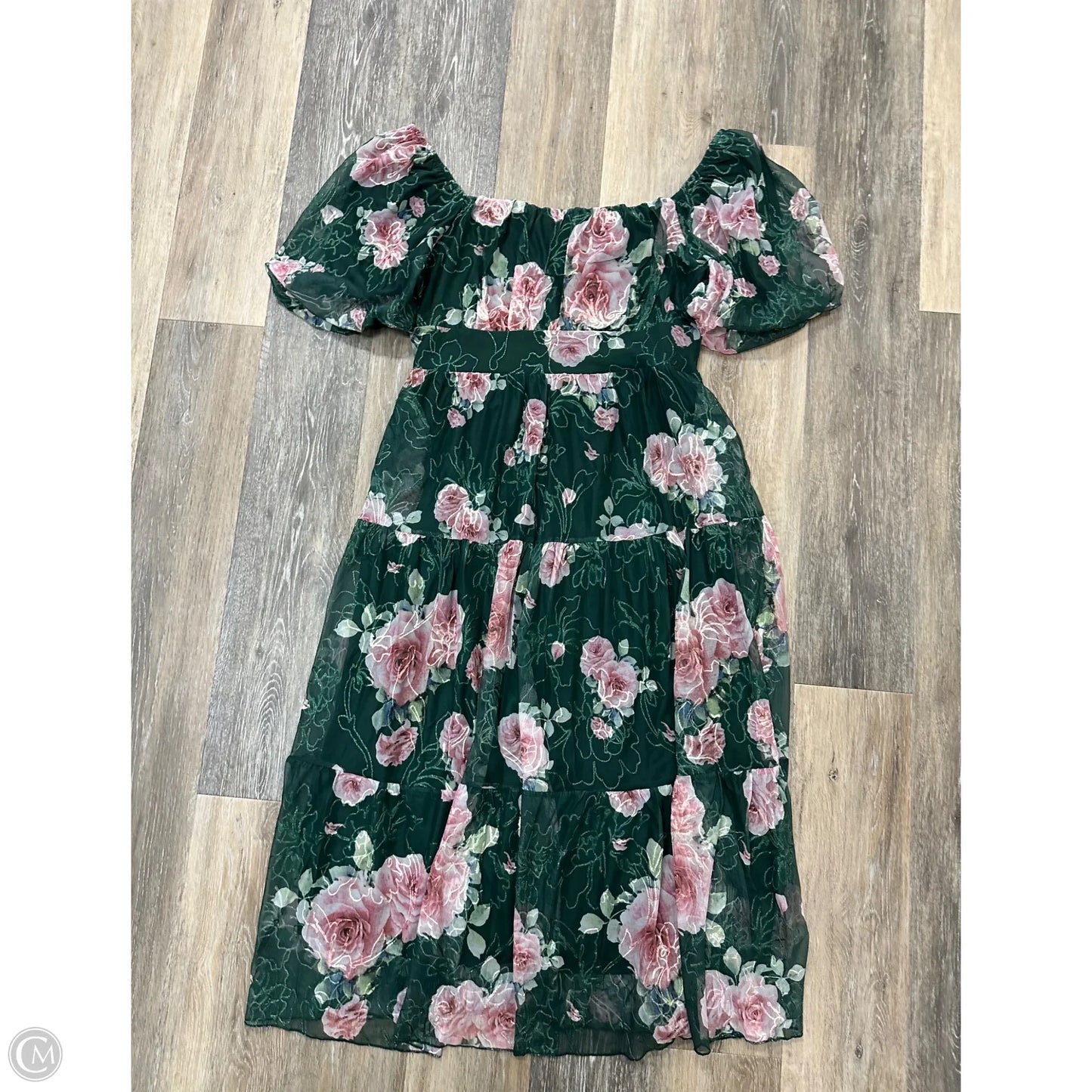 Dress Casual Maxi By Baltic Born In Green, Size: Xl