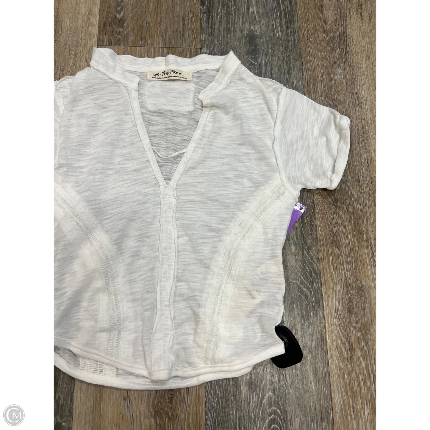 Top Short Sleeve By We The Free In White, Size: Xs