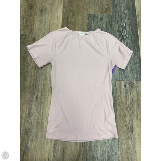 Top Short Sleeve By Aritzia In Pink, Size: M