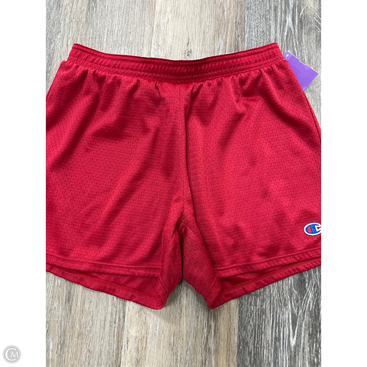 Athletic Shorts By Champion In Red, Size: S