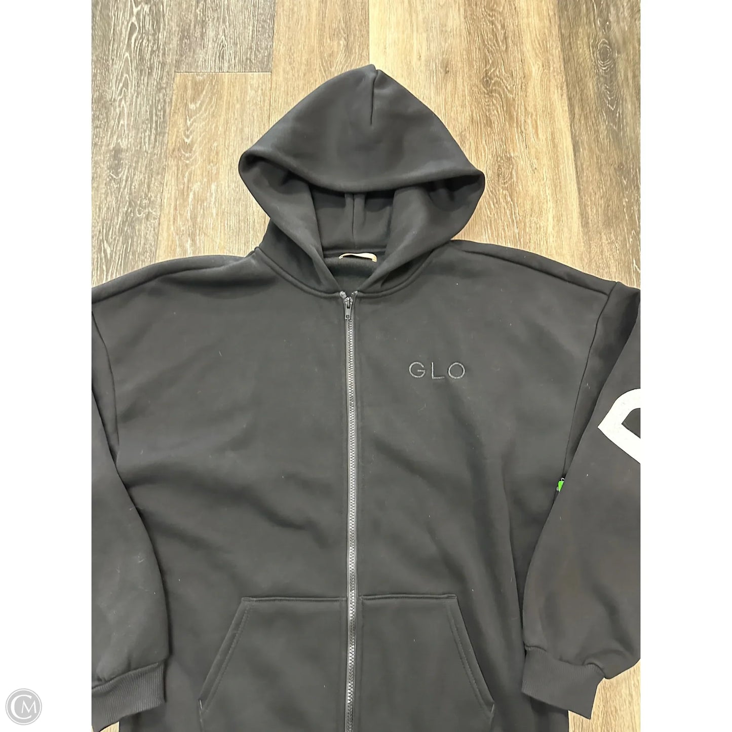 Sweatshirt Hoodie By Glo In Black, Size: S