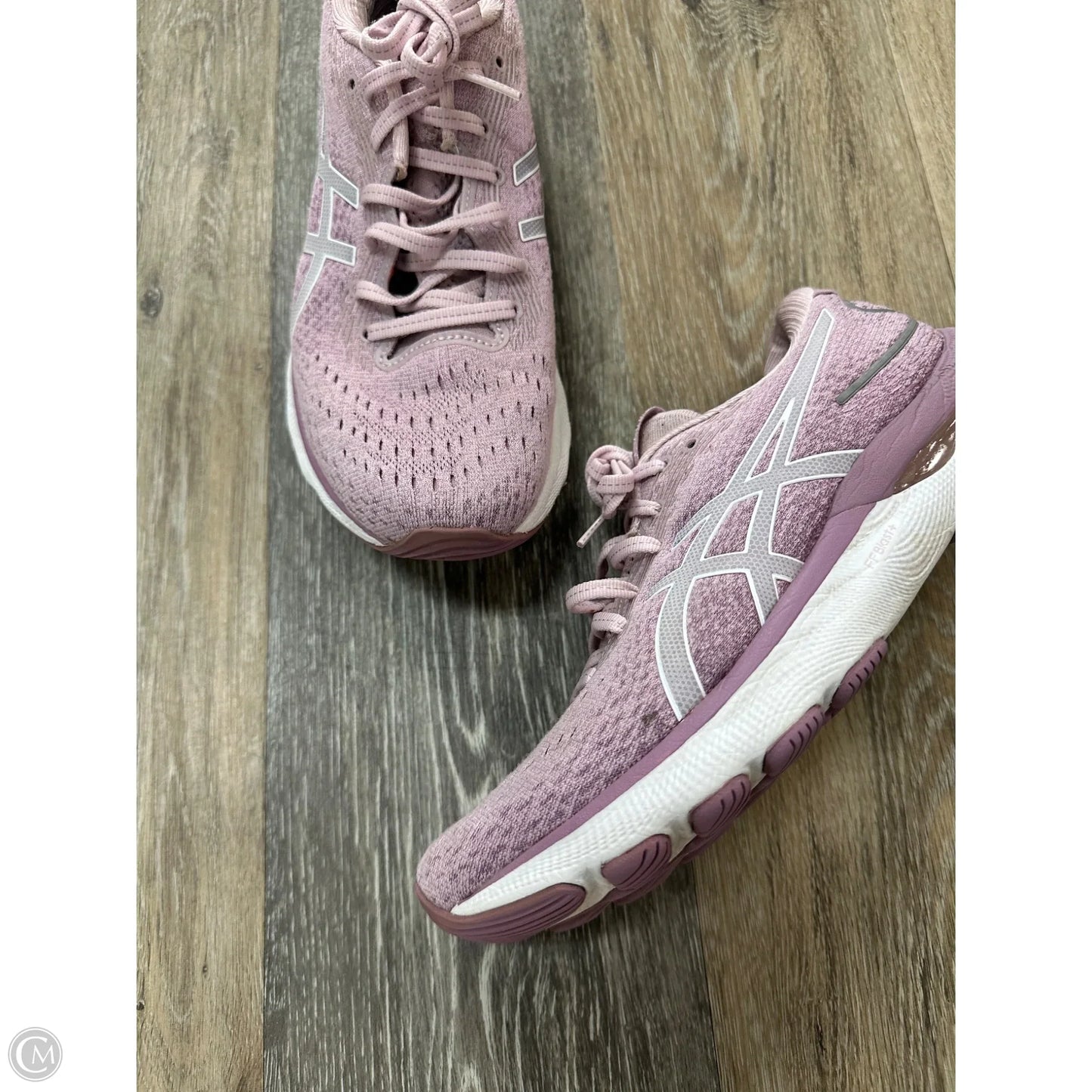 Shoes Athletic By Asics In Purple, Size: 8.5