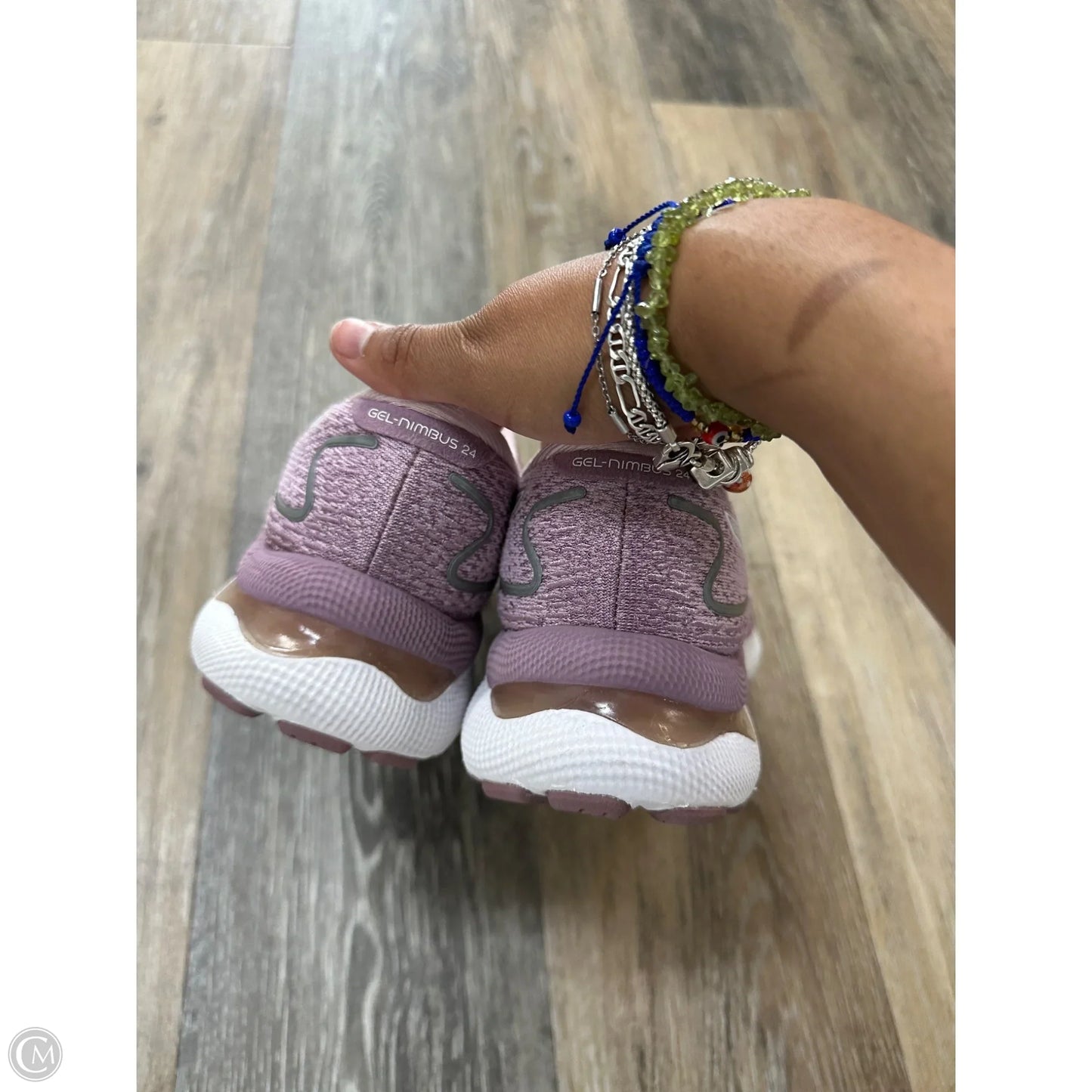 Shoes Athletic By Asics In Purple, Size: 8.5