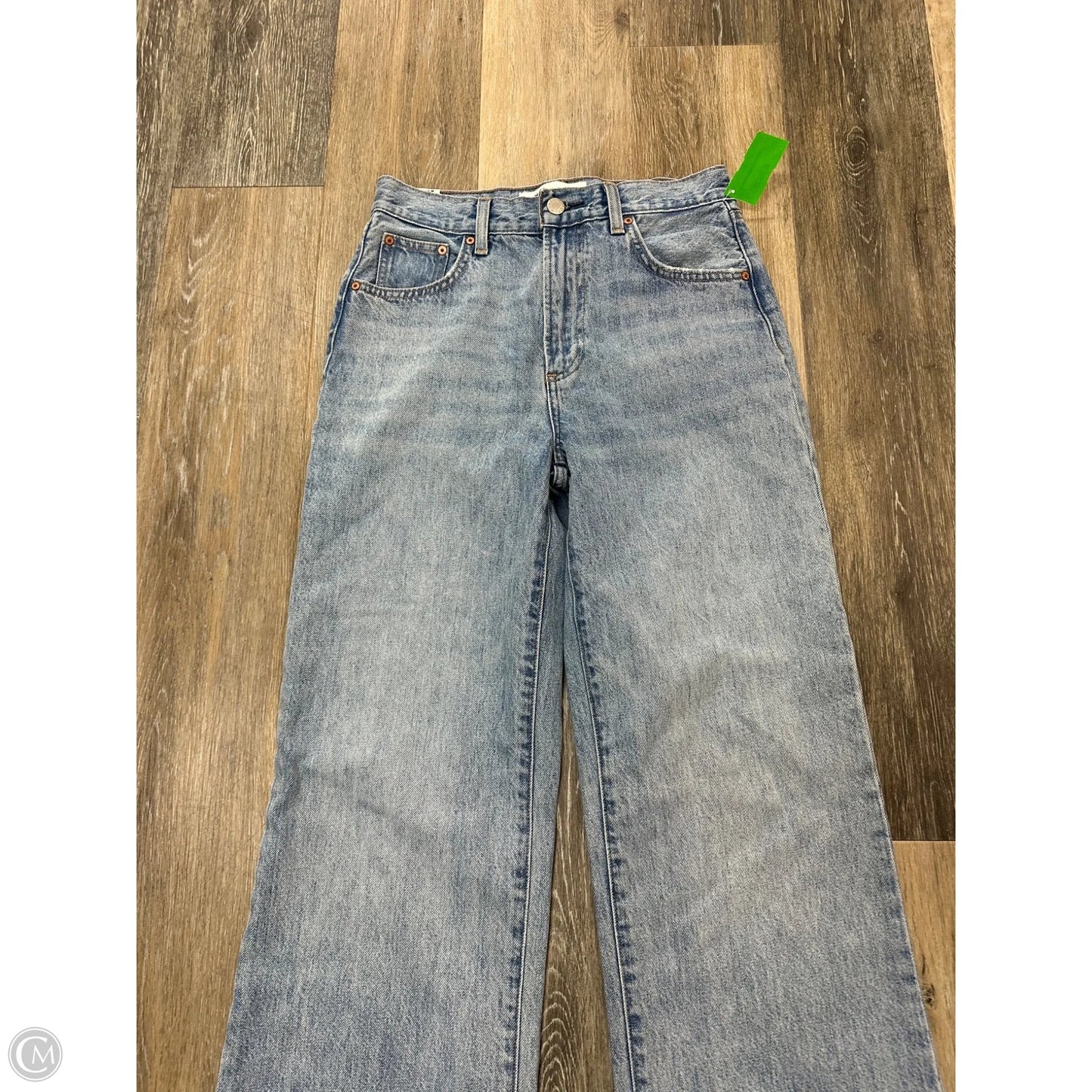 Jeans Straight By Denim Forum In Blue Denim, Size: 0