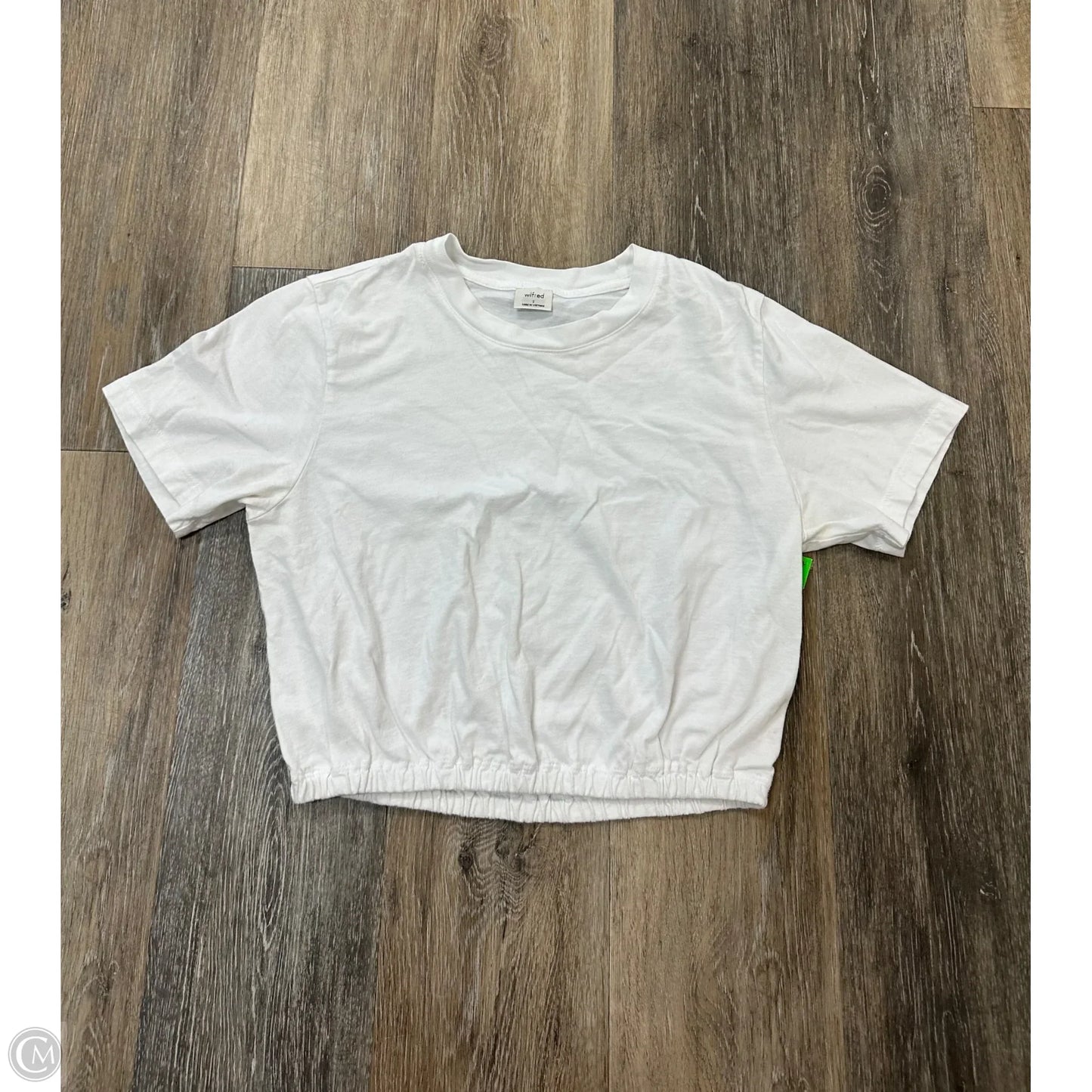 Top Short Sleeve By Wilfred In White, Size: S