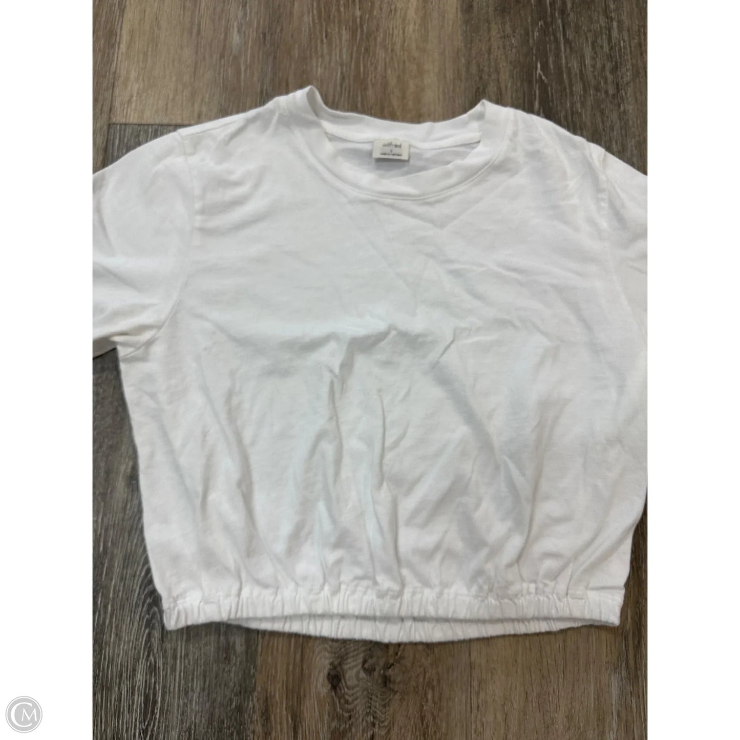 Top Short Sleeve By Wilfred In White, Size: S