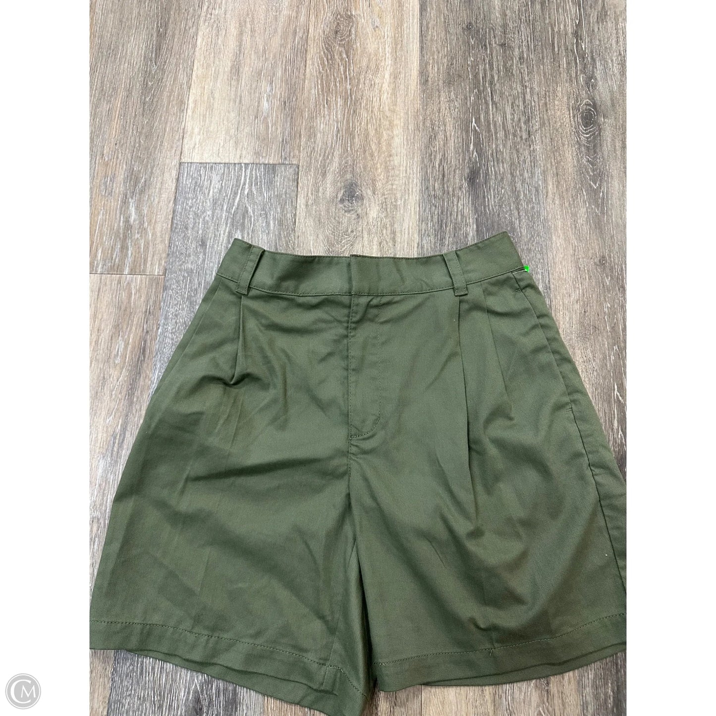 Shorts By Tna In Green Denim, Size: 2