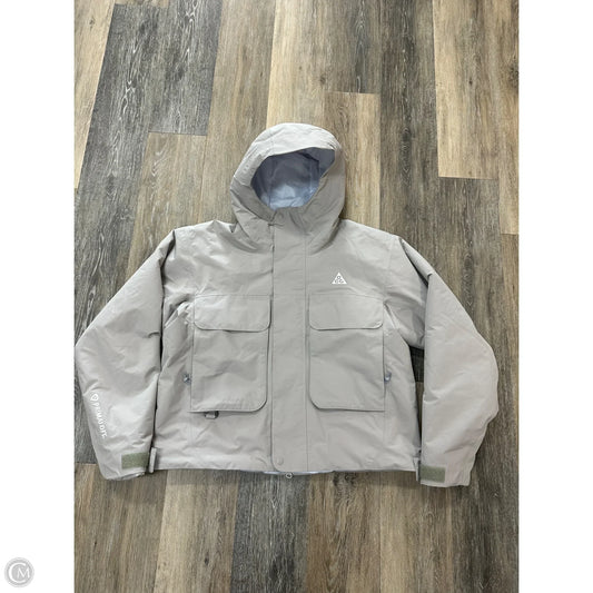 Coat Parka By Nike In Grey, Size: S
