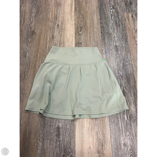 Athletic Skort By Lululemon In Green, Size: 4