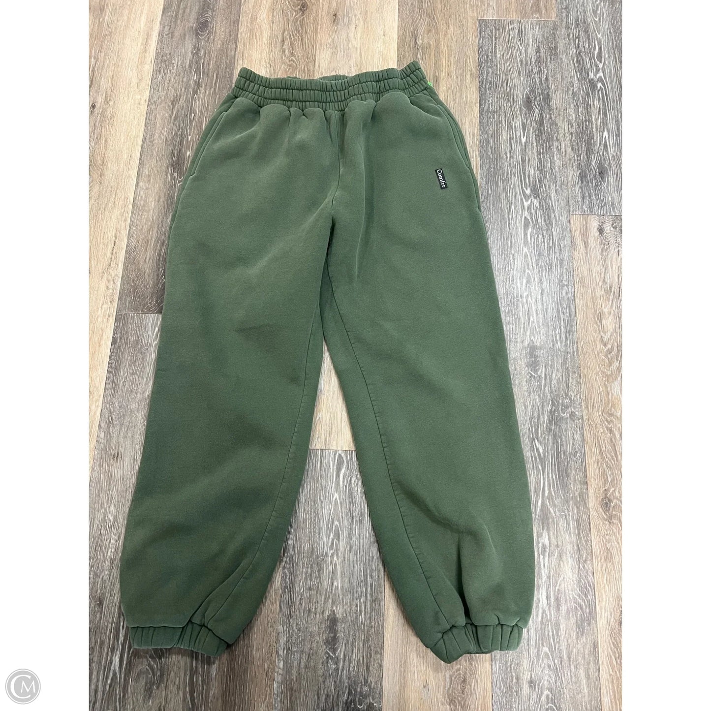 Athletic Pants By Comfrt In Green, Size: L