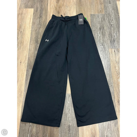 Athletic Pants By Under Armour In Black, Size: S