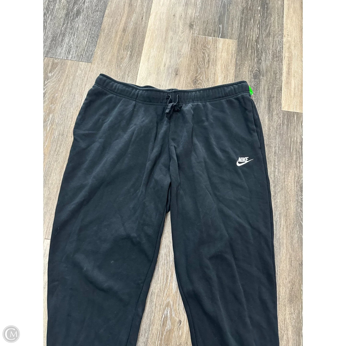 Athletic Pants By Nike Apparel In Black, Size: Xl