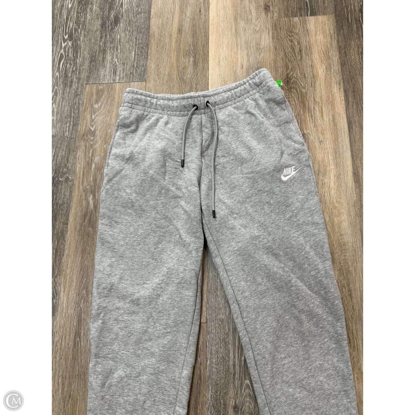 Athletic Pants By Nike Apparel In Grey, Size: S