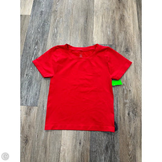 Top Short Sleeve By Fitz + Eddi In Red, Size: M