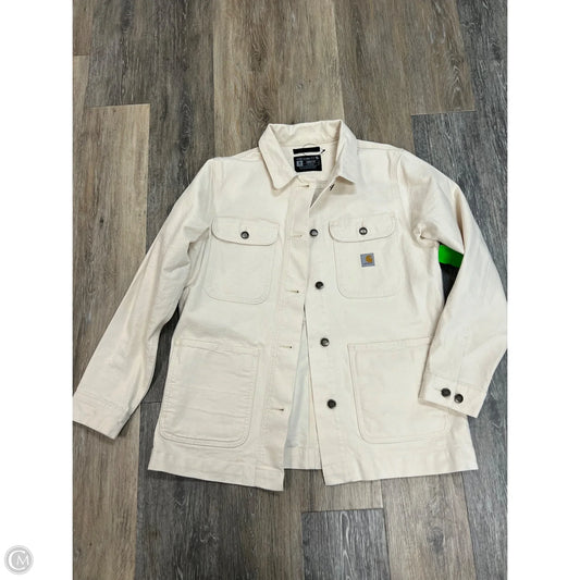 -Jacket Denim By Carhartt In White, Size: M