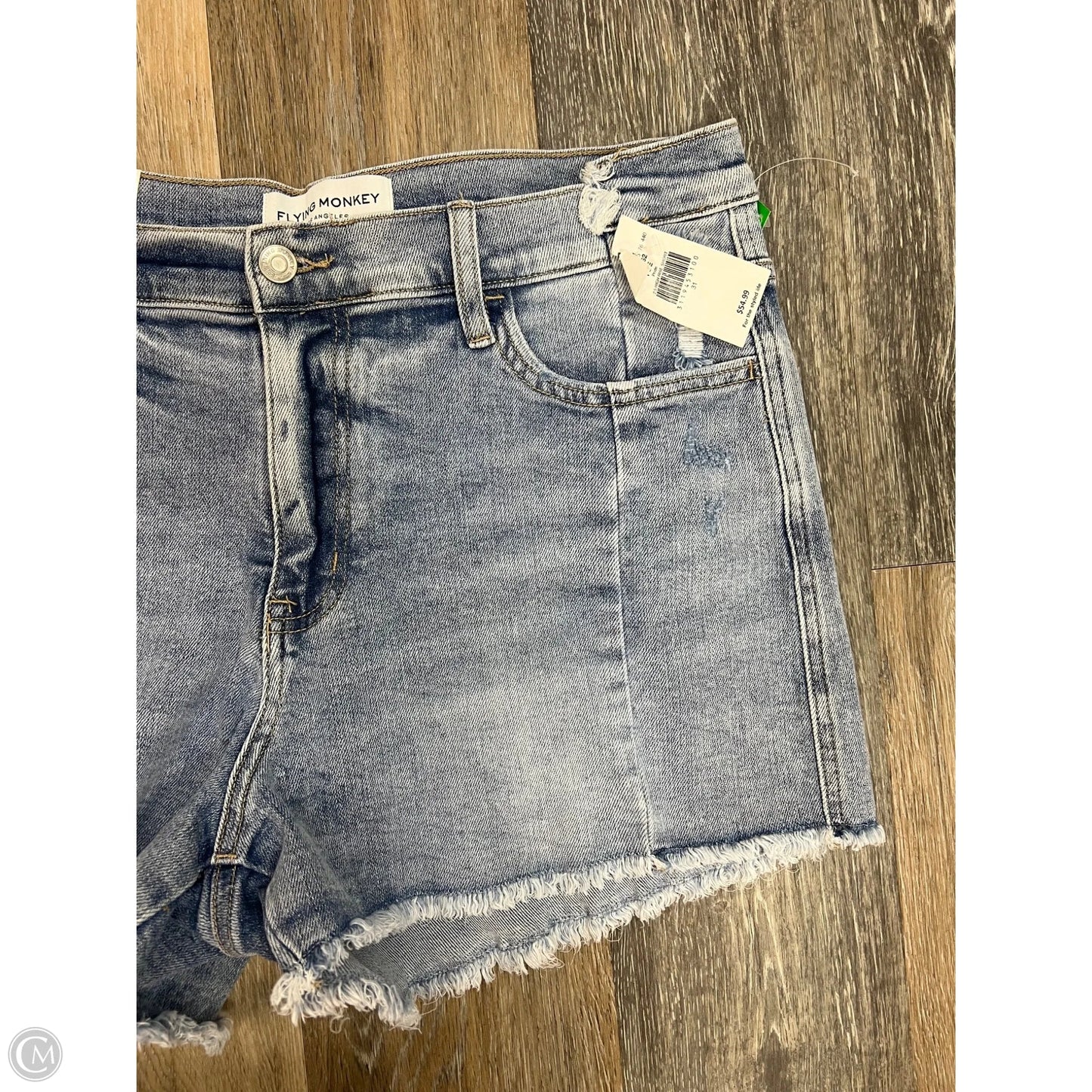 Shorts By Flying Monkey In Blue Denim, Size: 12/31