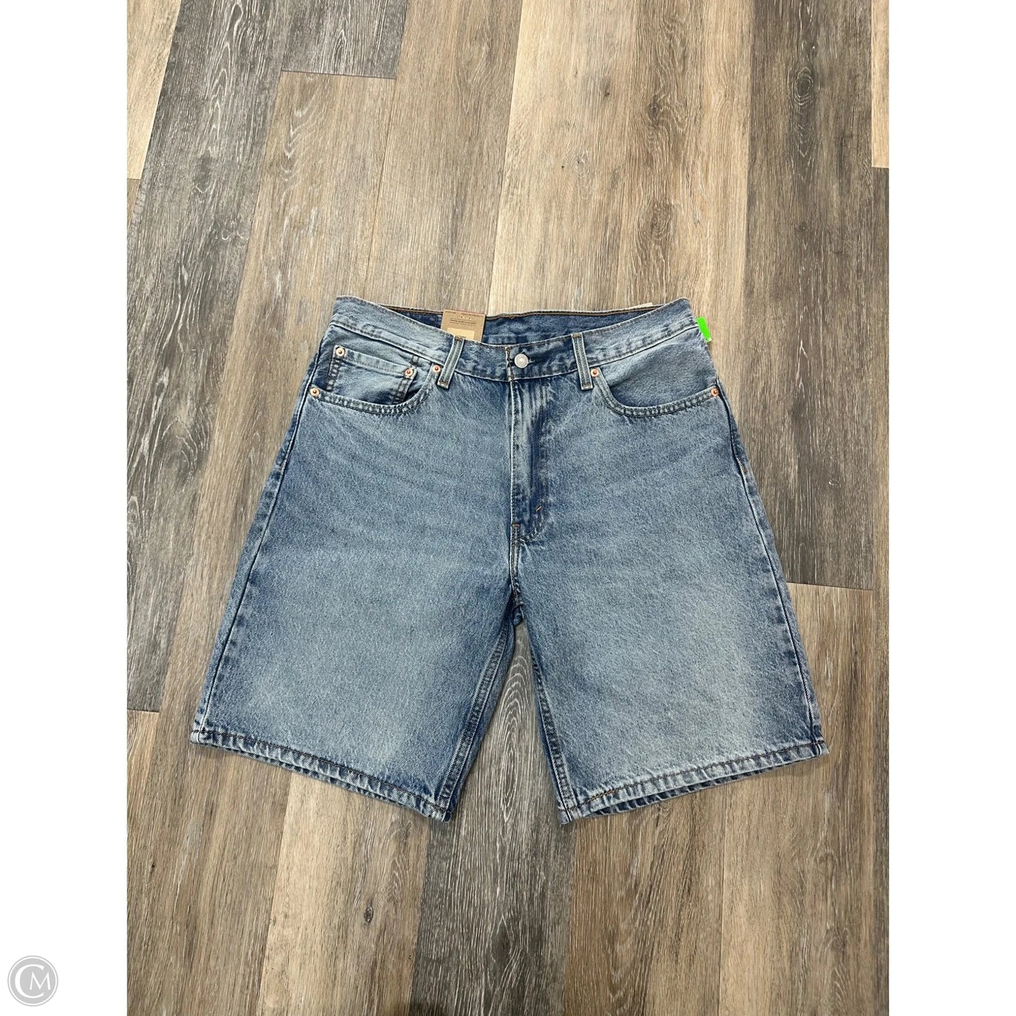 Shorts By Levis In Blue Denim, Size: 16/33