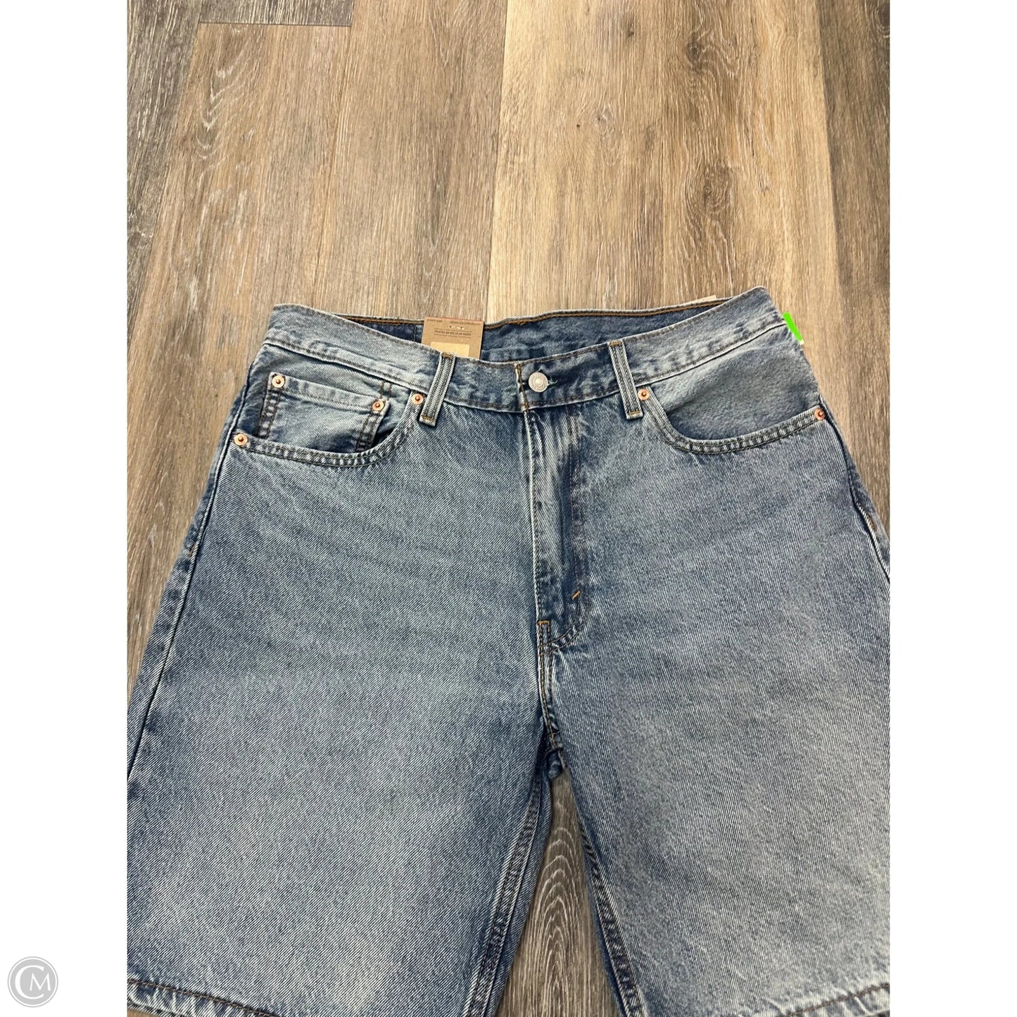 Shorts By Levis In Blue Denim, Size: 16/33