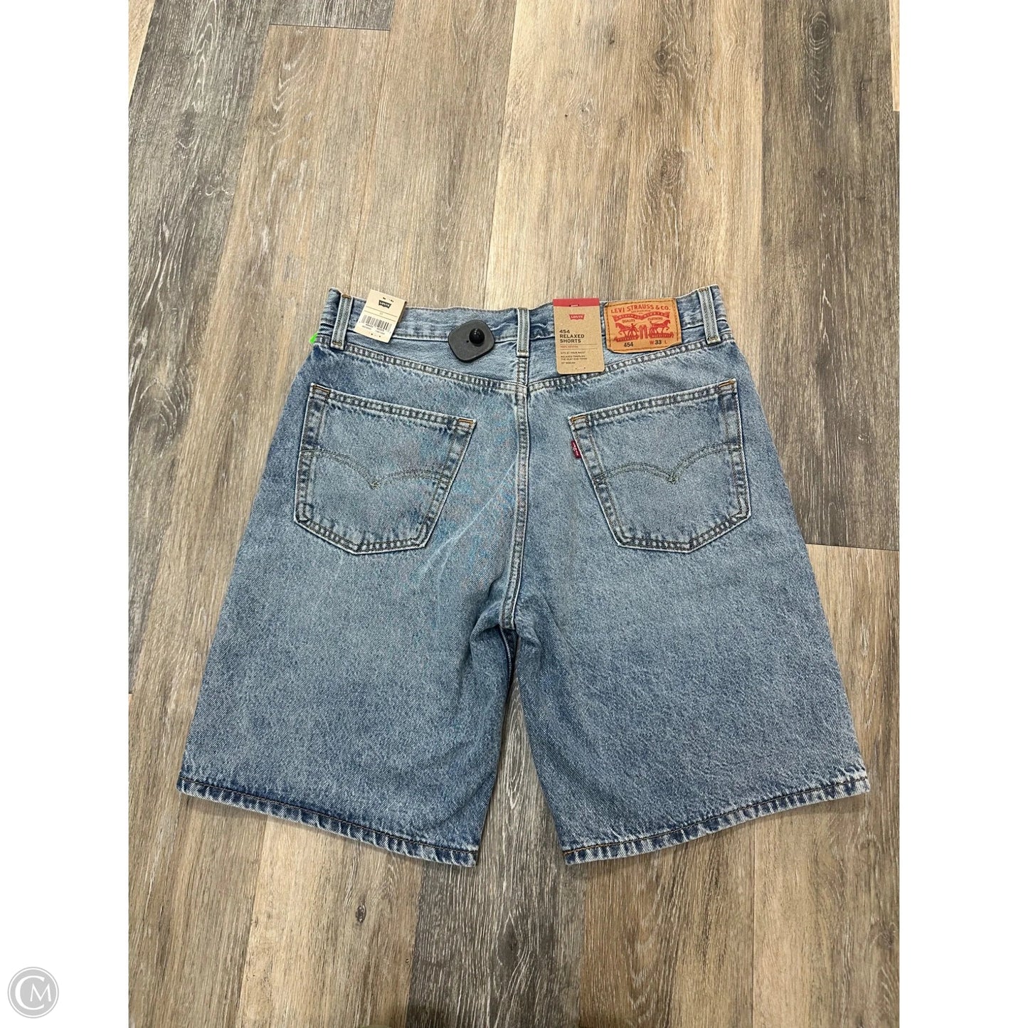 Shorts By Levis In Blue Denim, Size: 16/33