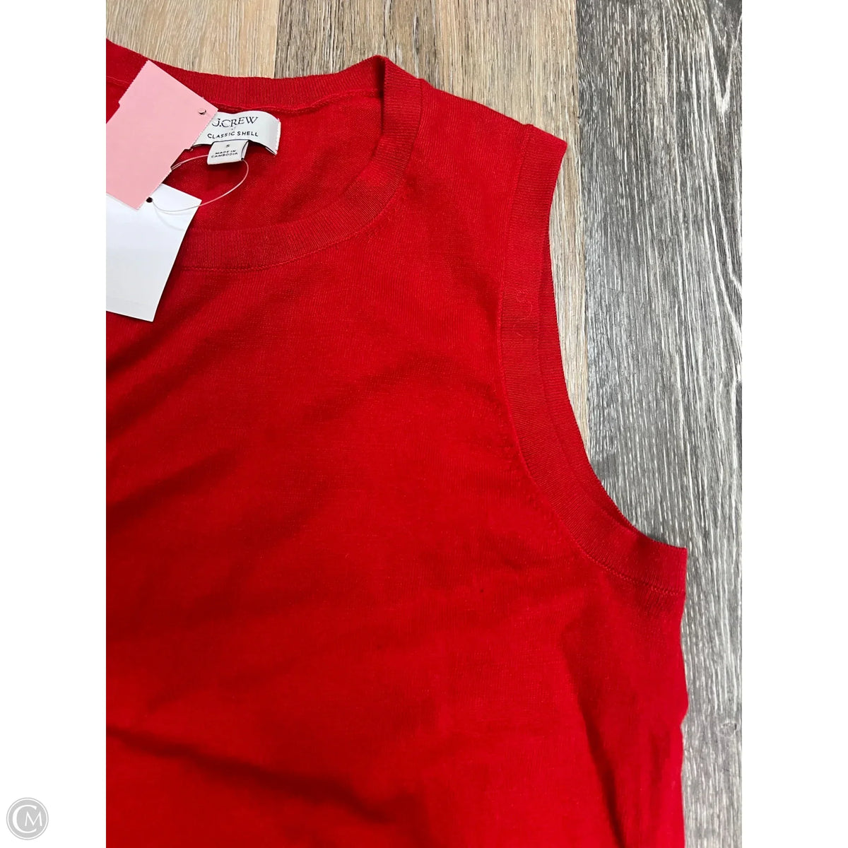 Tank Top By J. Crew In Red, Size: S