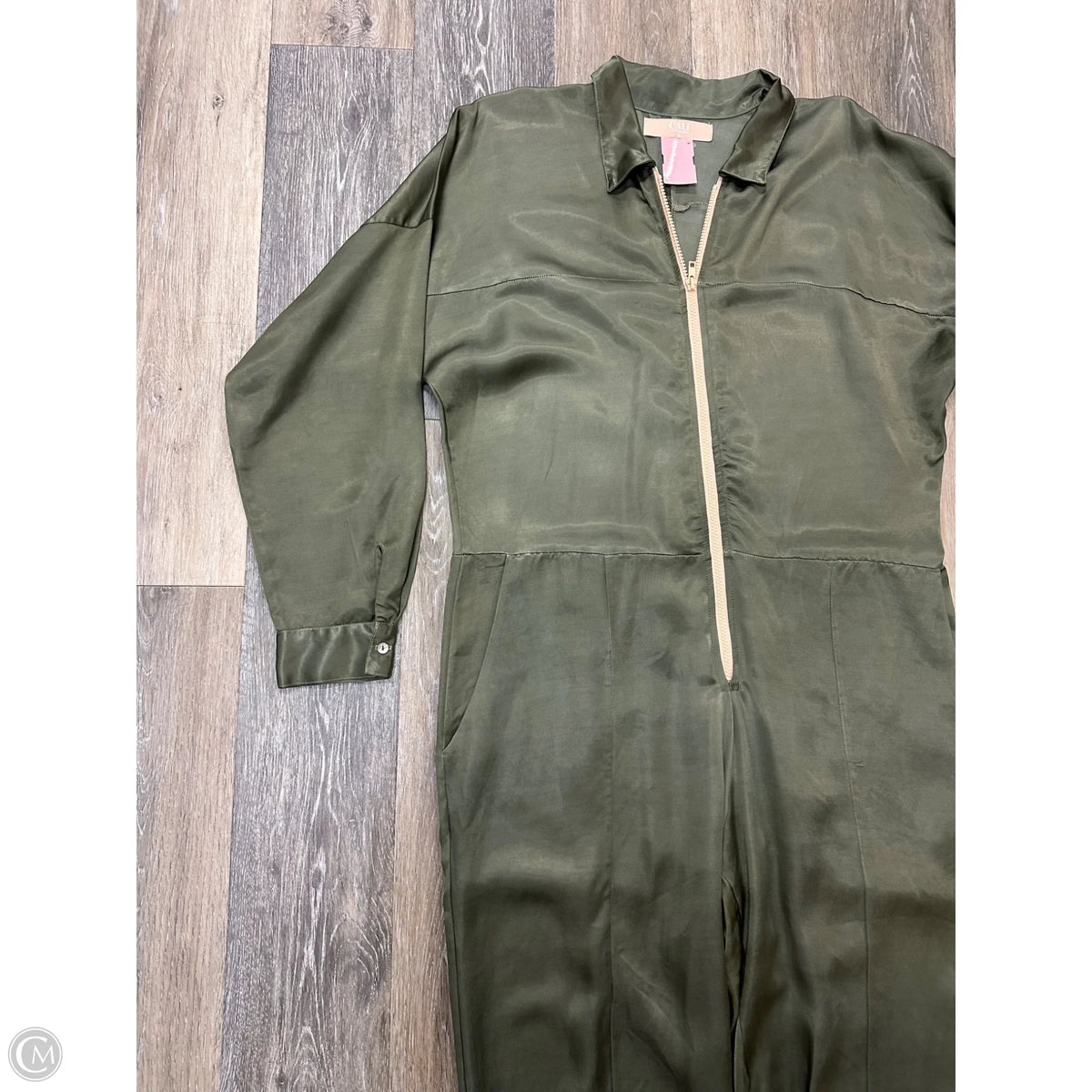 Jumpsuit By Cali Dreaming  In Green, Size: L