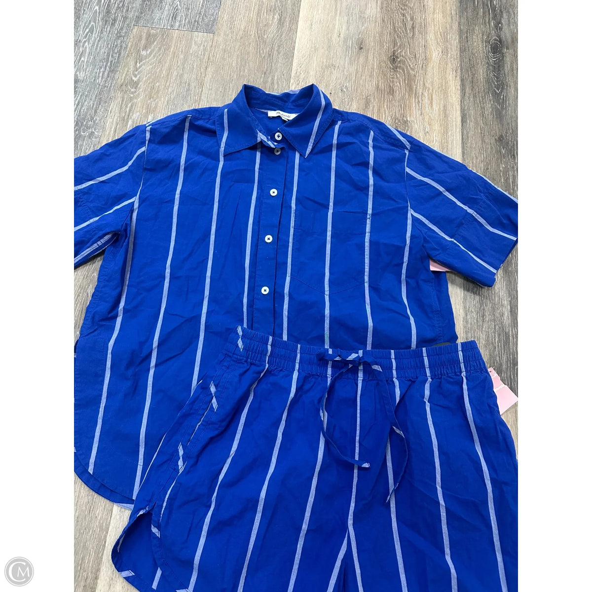Shorts Set By Madewell In Blue, Size: S
