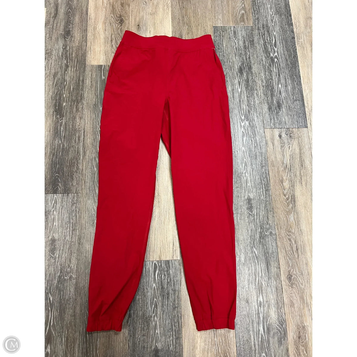 Athletic Pants By Lululemon In Red, Size: 4