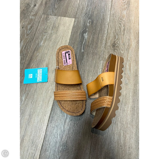 Sandals Flats By Reef In Tan, Size: 7.5