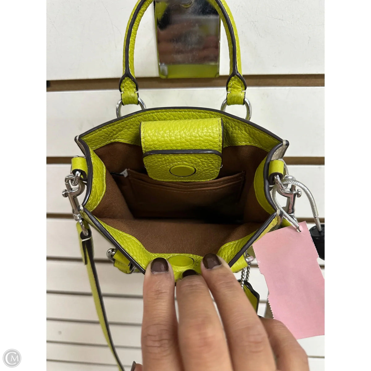 Crossbody Designer By Coach, Size: Small