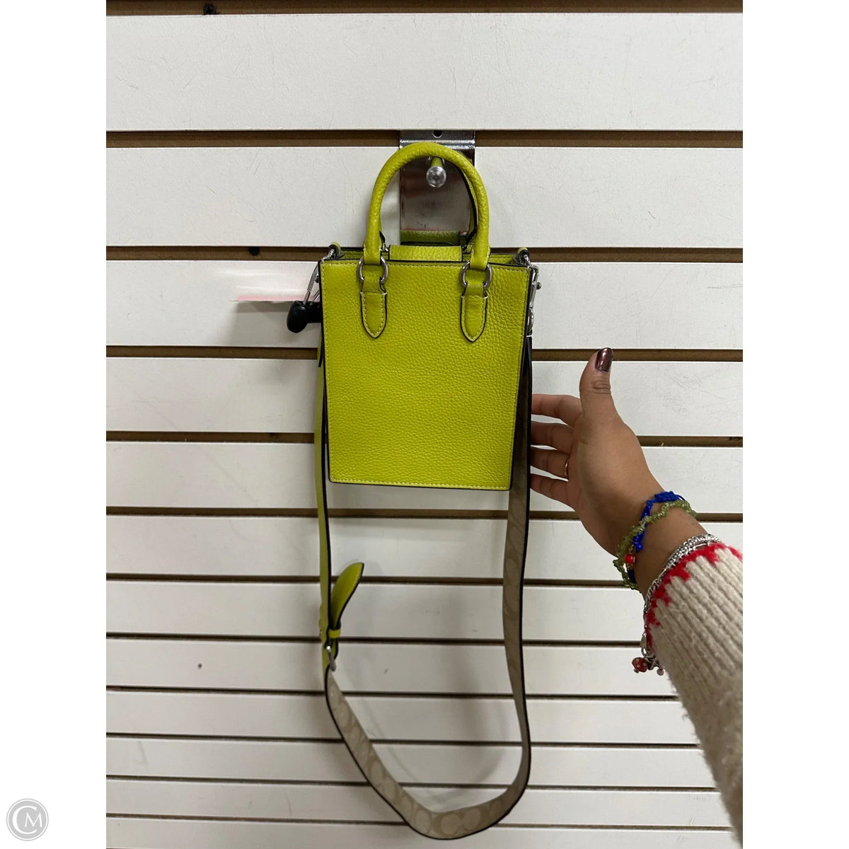 Crossbody Designer By Coach, Size: Small