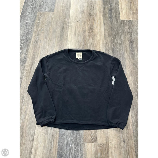 Top Long Sleeve By Chaser In Black, Size: S