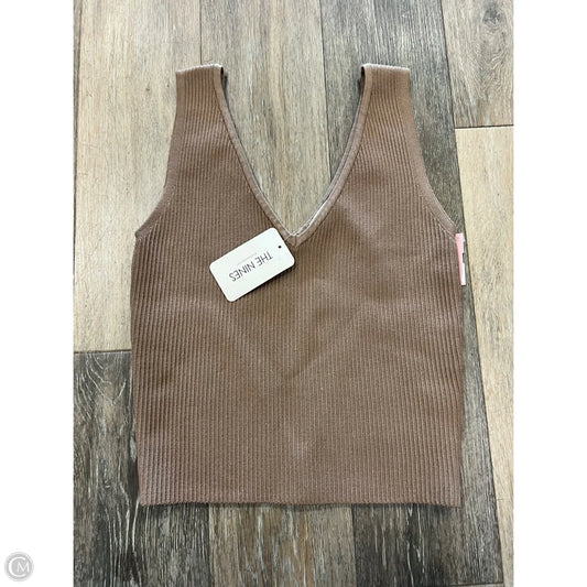 Tank Top By The Nines In Brown, Size: L