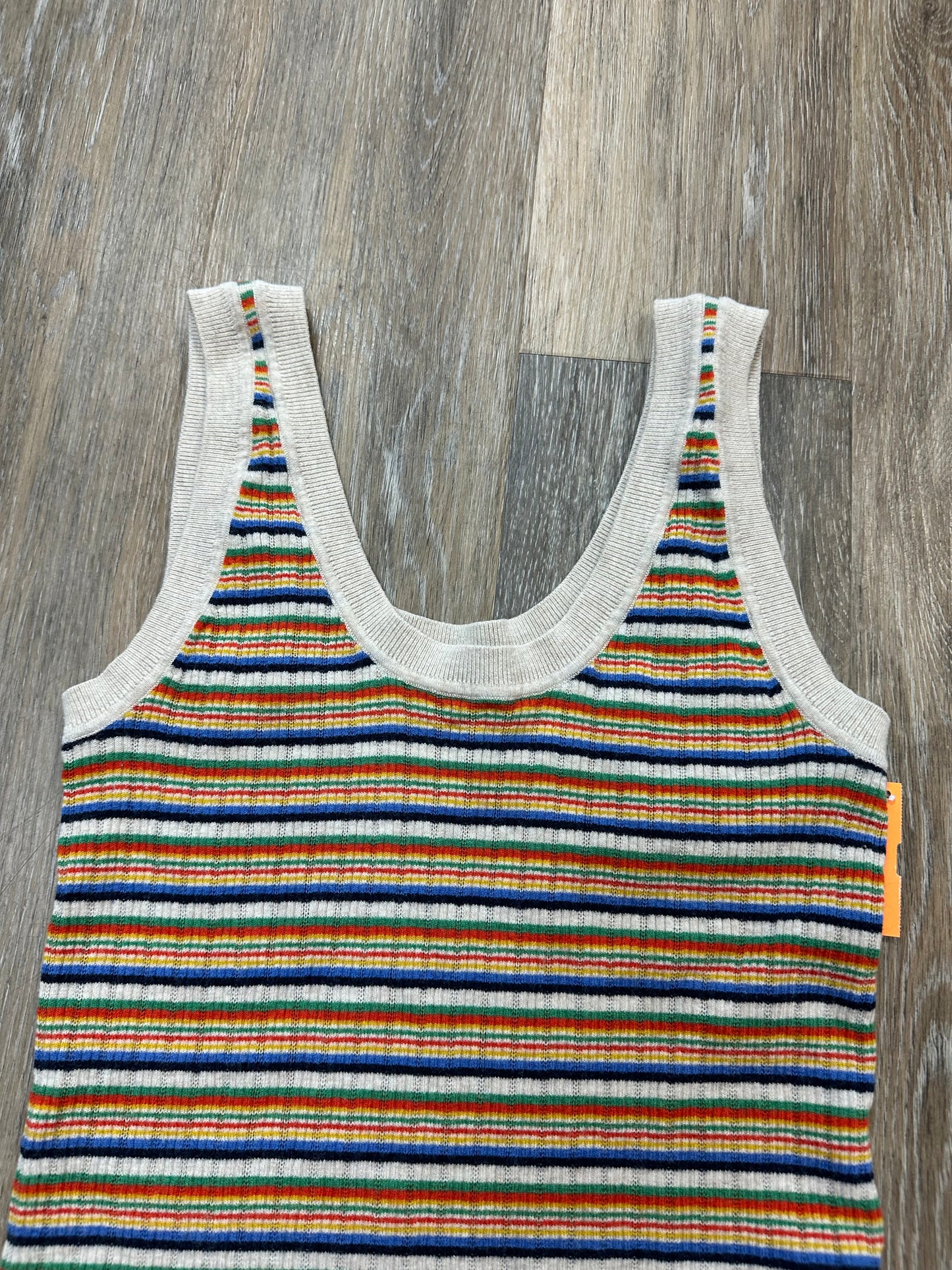 Tank Top By Madewell In Multi-colored, Size: S