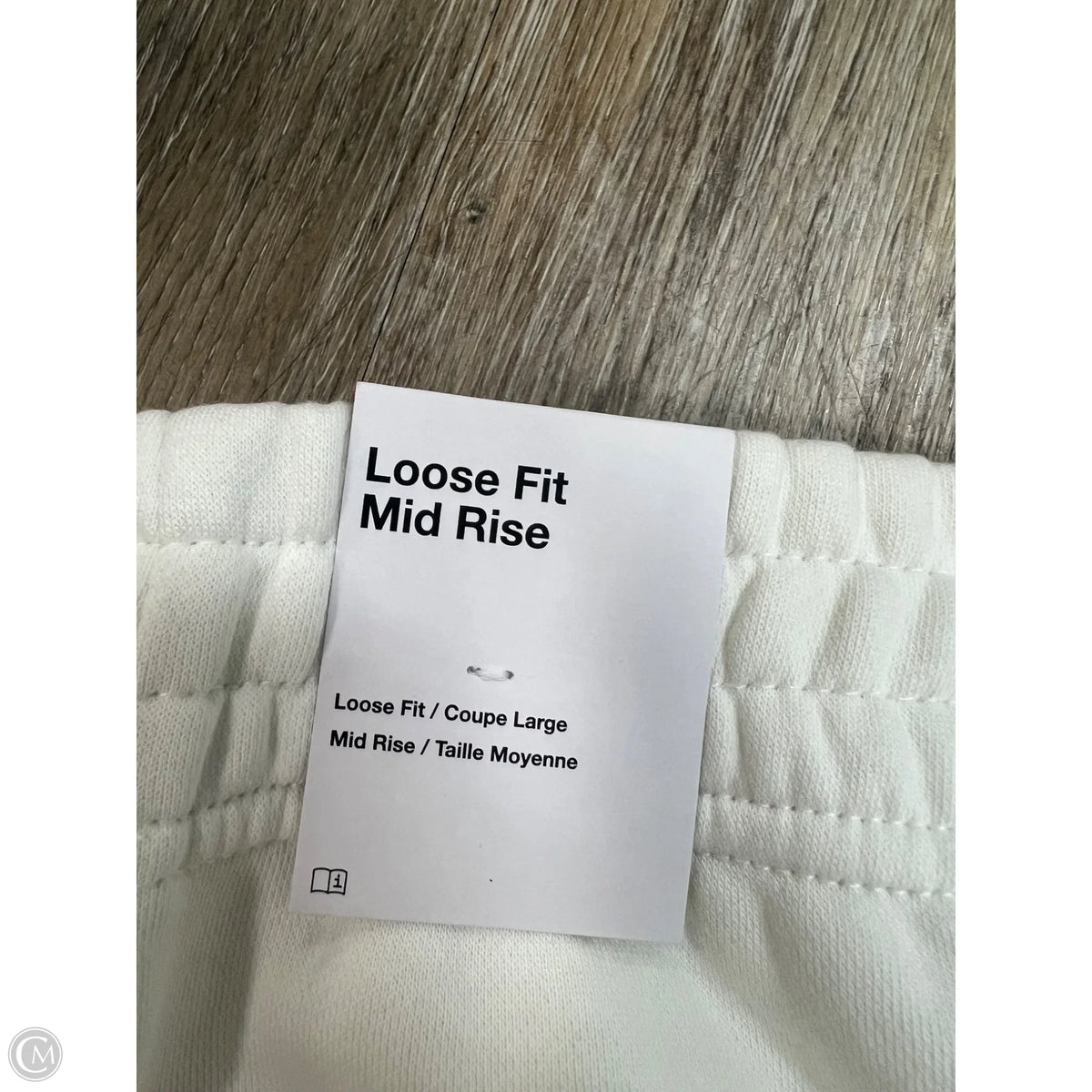 Athletic Pants By Nike Apparel In White, Size: S