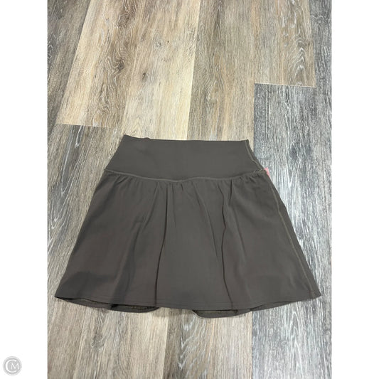 Athletic Skort By Colorfulkoala In Brown, Size: S