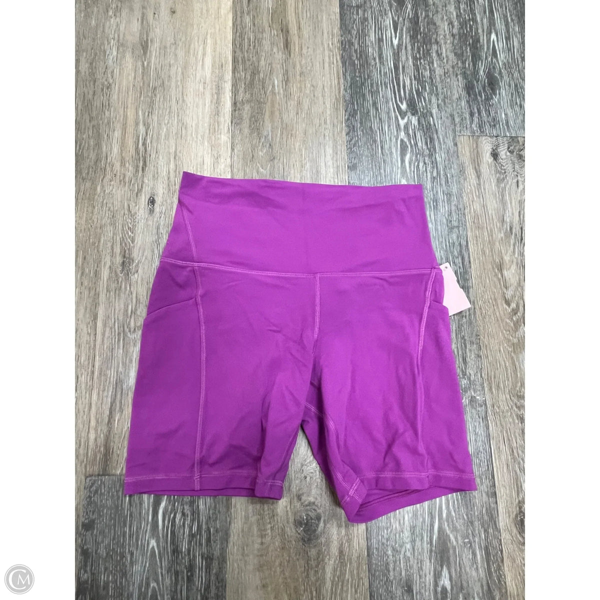 Athletic Shorts By Lululemon In Pink, Size: 6