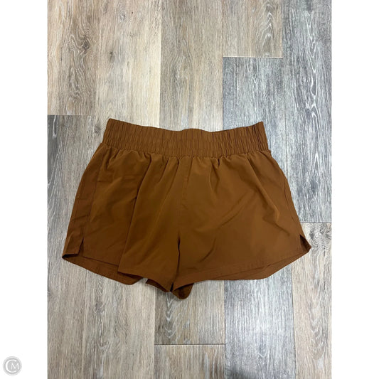 Athletic Shorts By Varley In Orange, Size: M