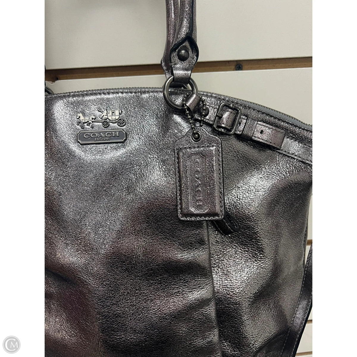 Handbag Designer By Coach, Size: Large