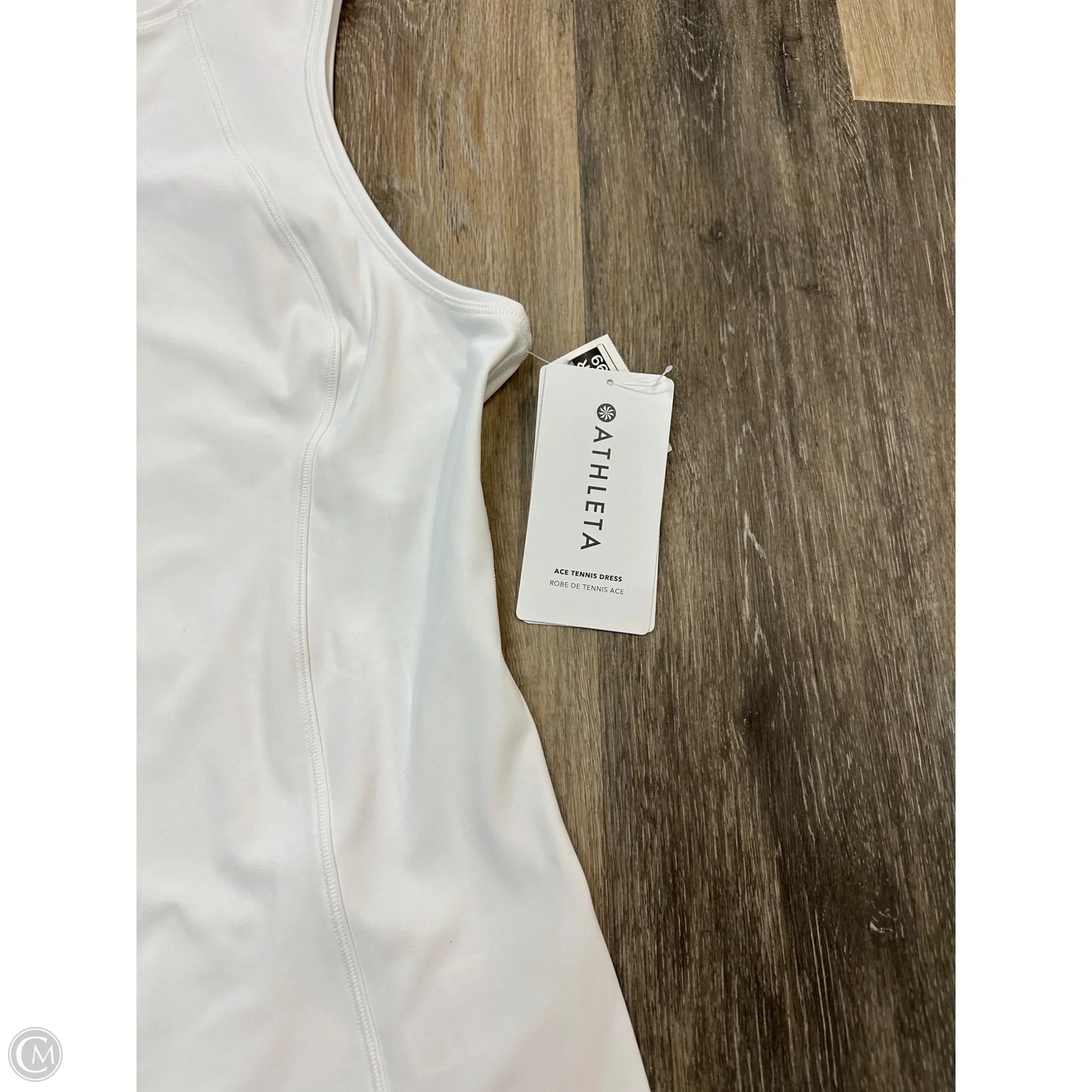 Athletic Dress By Athleta In White, Size: Xl