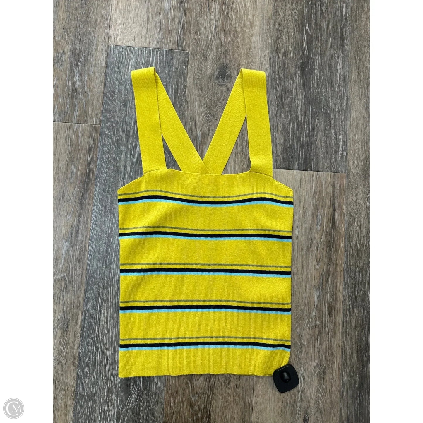 Tank Top By Heartloom In Yellow, Size: M