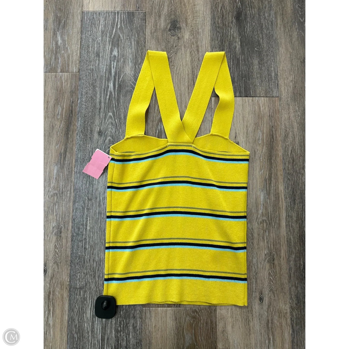 Tank Top By Heartloom In Yellow, Size: M
