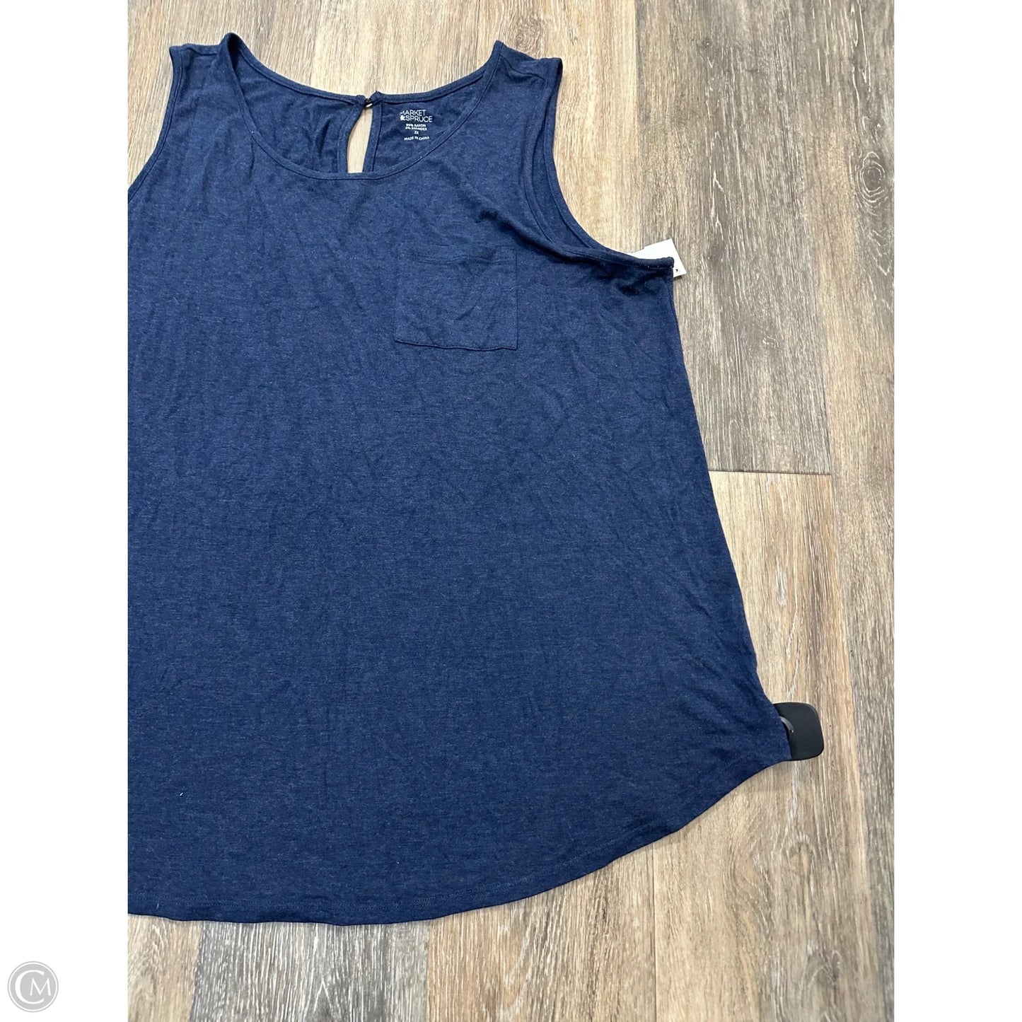 Tank Top By Market & Spruce In Navy, Size: 2x