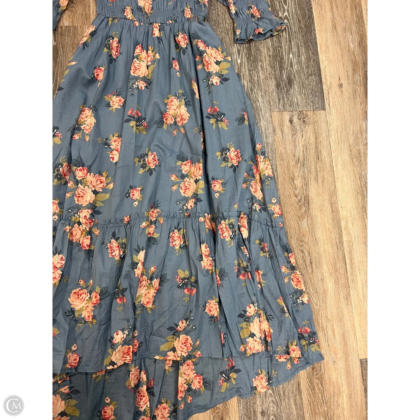 Dress Casual Maxi By American Eagle In Blue, Size: Xs