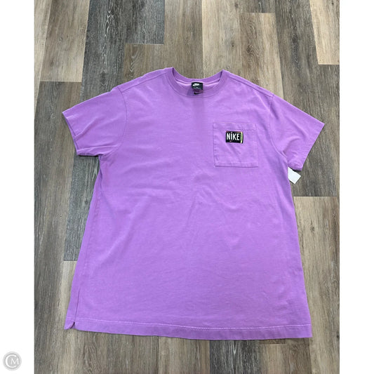 Dress Casual Short By Nike In Purple, Size: 1x