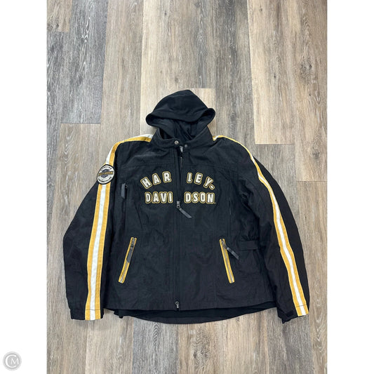 Jacket Moto By Harley Davidson In Black, Size: 1x