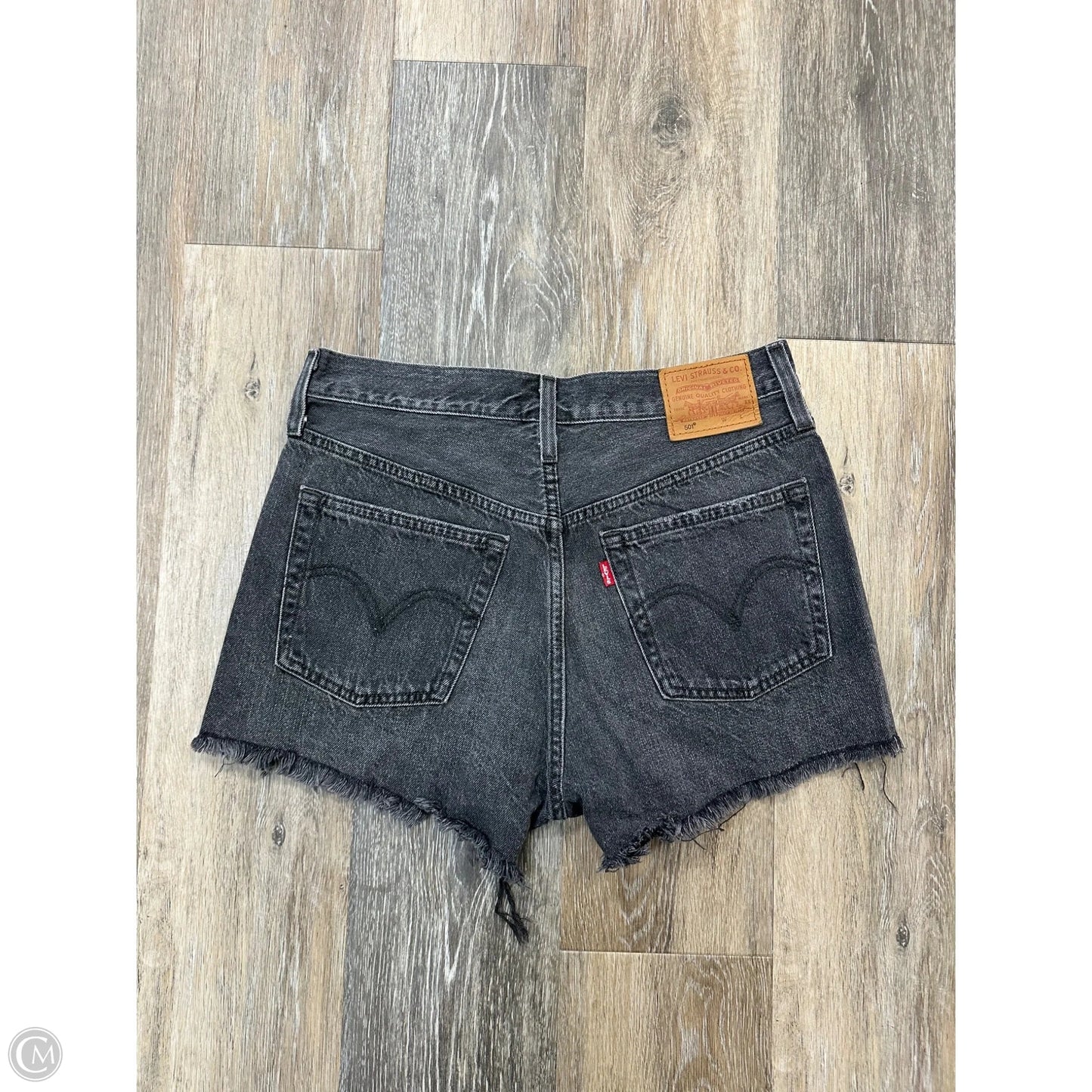Shorts By Levis In Black Denim, Size: 2