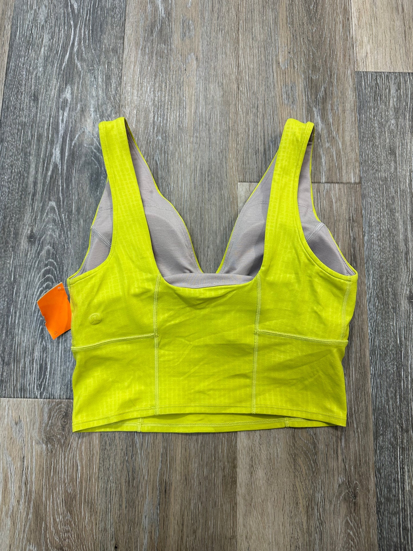 Athletic Bra By Lululemon In Green, Size: 6